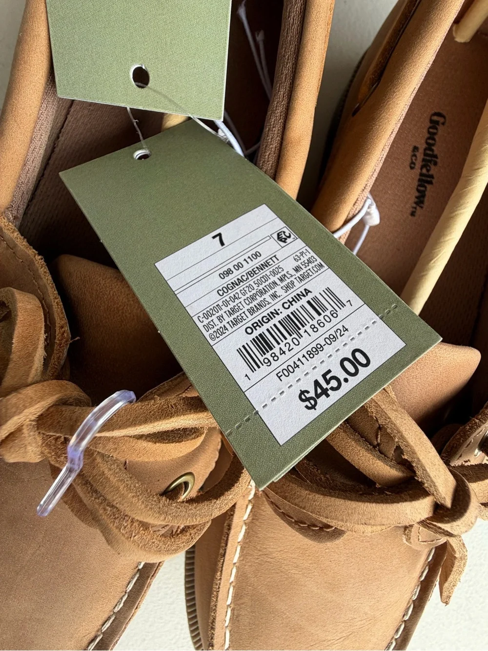 Goodfellow & Co nubuck leather